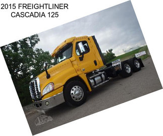 2015 FREIGHTLINER CASCADIA 125