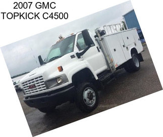 2007 GMC TOPKICK C4500