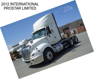 2012 INTERNATIONAL PROSTAR LIMITED