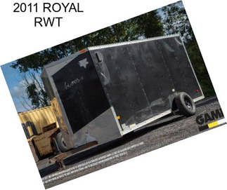 2011 ROYAL RWT