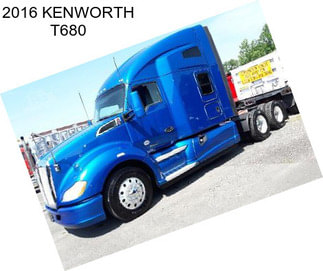 2016 KENWORTH T680