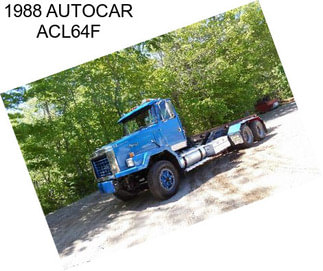 1988 AUTOCAR ACL64F