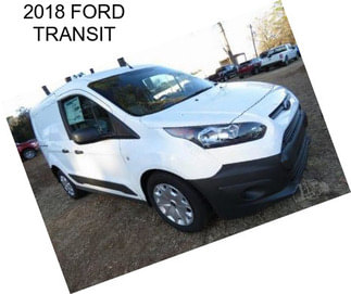 2018 FORD TRANSIT