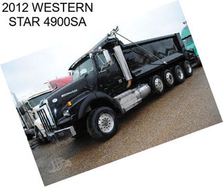 2012 WESTERN STAR 4900SA