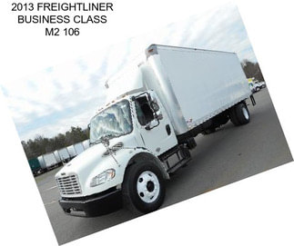 2013 FREIGHTLINER BUSINESS CLASS M2 106