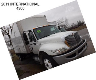 2011 INTERNATIONAL 4300