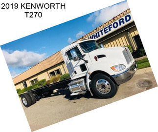 2019 KENWORTH T270