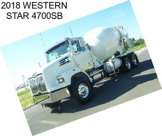 2018 WESTERN STAR 4700SB