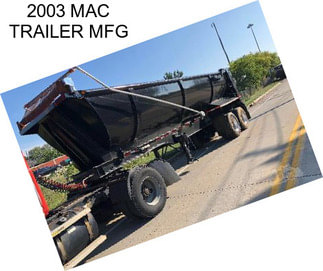 2003 MAC TRAILER MFG