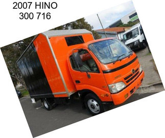 2007 HINO 300 716