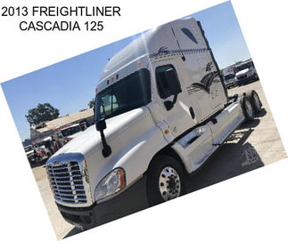 2013 FREIGHTLINER CASCADIA 125