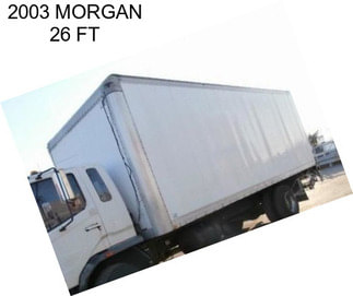 2003 MORGAN 26 FT