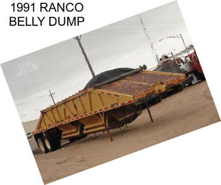 1991 RANCO BELLY DUMP