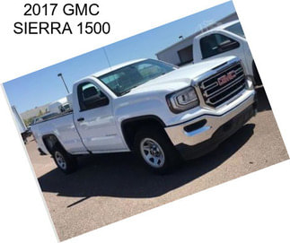 2017 GMC SIERRA 1500