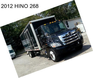 2012 HINO 268