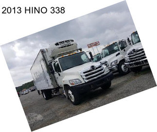 2013 HINO 338