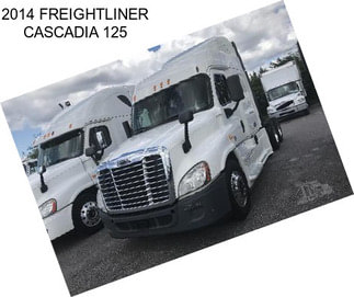 2014 FREIGHTLINER CASCADIA 125