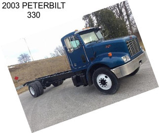 2003 PETERBILT 330