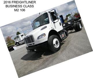 2016 FREIGHTLINER BUSINESS CLASS M2 106