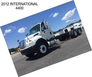 2012 INTERNATIONAL 4400