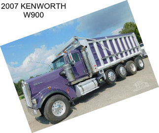 2007 KENWORTH W900