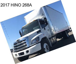 2017 HINO 268A