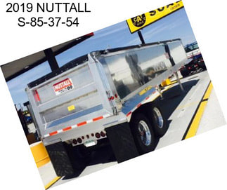 2019 NUTTALL S-85-37-54