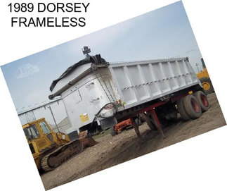 1989 DORSEY FRAMELESS