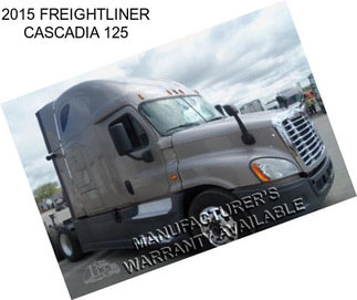 2015 FREIGHTLINER CASCADIA 125