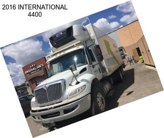 2016 INTERNATIONAL 4400