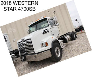 2018 WESTERN STAR 4700SB