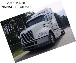 2016 MACK PINNACLE CXU613