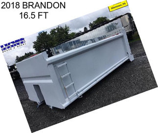 2018 BRANDON 16.5 FT