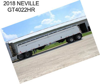 2018 NEVILLE GT4022HR