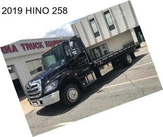 2019 HINO 258