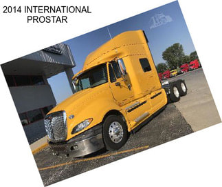 2014 INTERNATIONAL PROSTAR