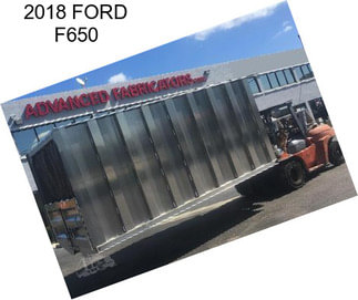 2018 FORD F650