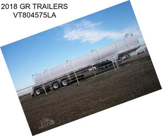 2018 GR TRAILERS VT804575LA