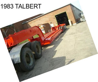 1983 TALBERT