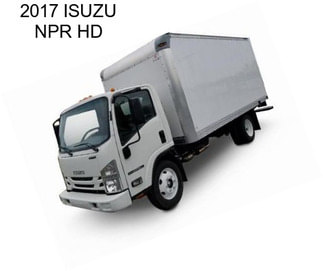 2017 ISUZU NPR HD