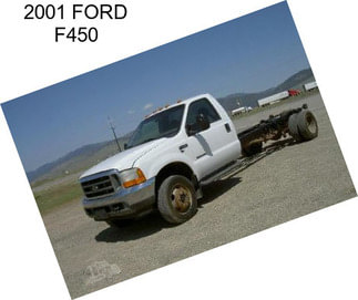 2001 FORD F450