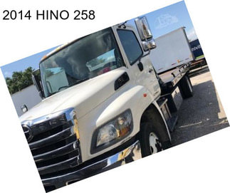 2014 HINO 258