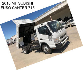 2018 MITSUBISHI FUSO CANTER 715