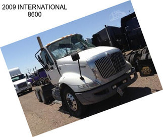 2009 INTERNATIONAL 8600