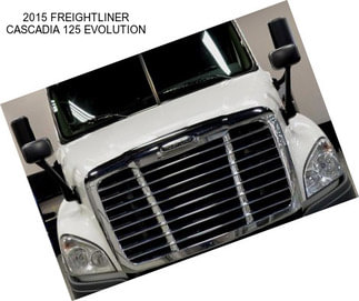 2015 FREIGHTLINER CASCADIA 125 EVOLUTION