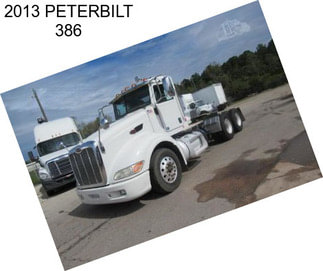 2013 PETERBILT 386