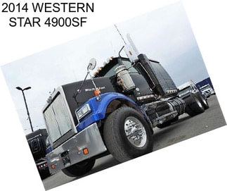 2014 WESTERN STAR 4900SF