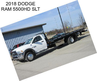 2018 DODGE RAM 5500HD SLT