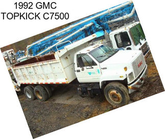 1992 GMC TOPKICK C7500