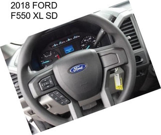 2018 FORD F550 XL SD